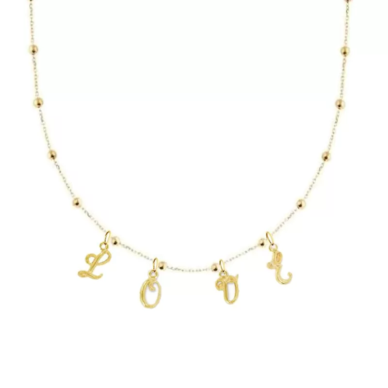 Perrine et Antoinette COLLIER LOVE | Création Store